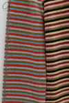 YANYAN KNITS soft color block striped casual pants YYK-YYW23-1541-TW striped